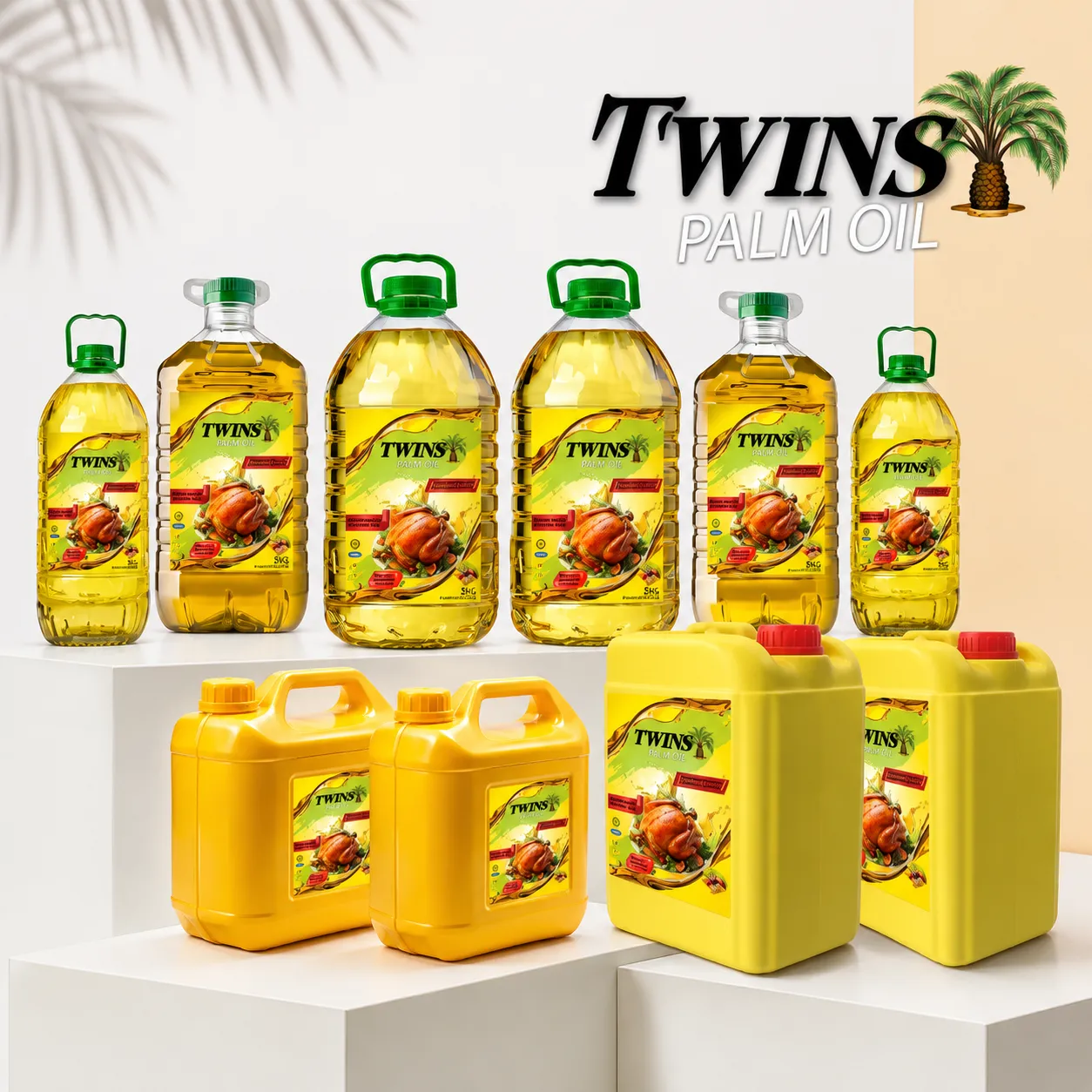 Twins Palm Oil product range